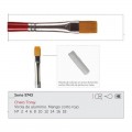 Pincel Plano Toray Hobby Art Nº10