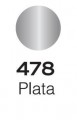 Marcador Alba Acrylic Color M 4mm Plata
