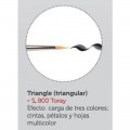Pincel Triangle toray dorado Nº8