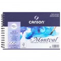 Block Canson Montval 13x21 300grs espiral