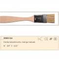 Pinceleta Casan cerda natural corto Nº3/4"