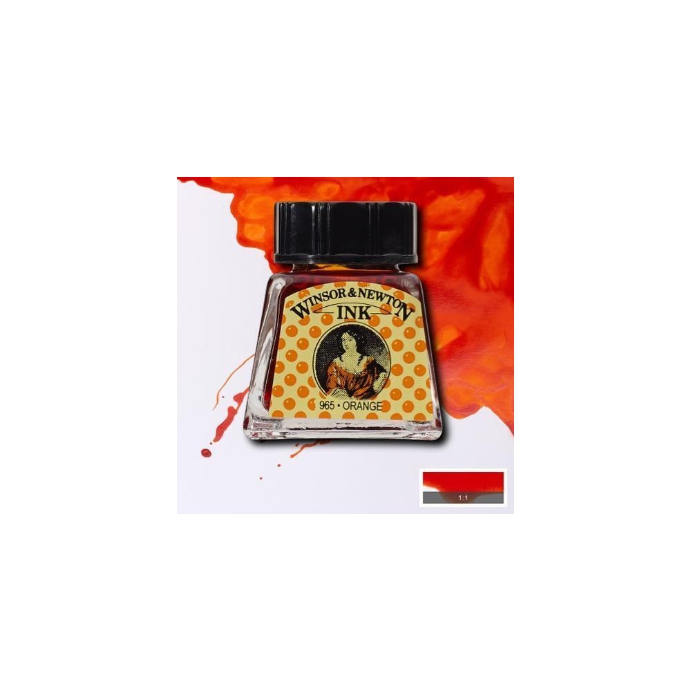 Tinta W&N naranja