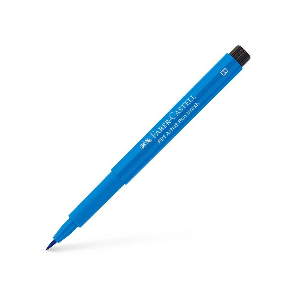 Brushpen Artist pen Faber Castell azul Ftalo