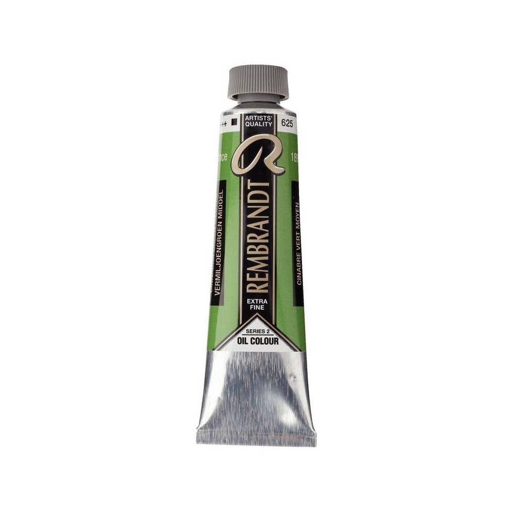 Oleo Rembrandt Verde Cinabrio Medio 40ml