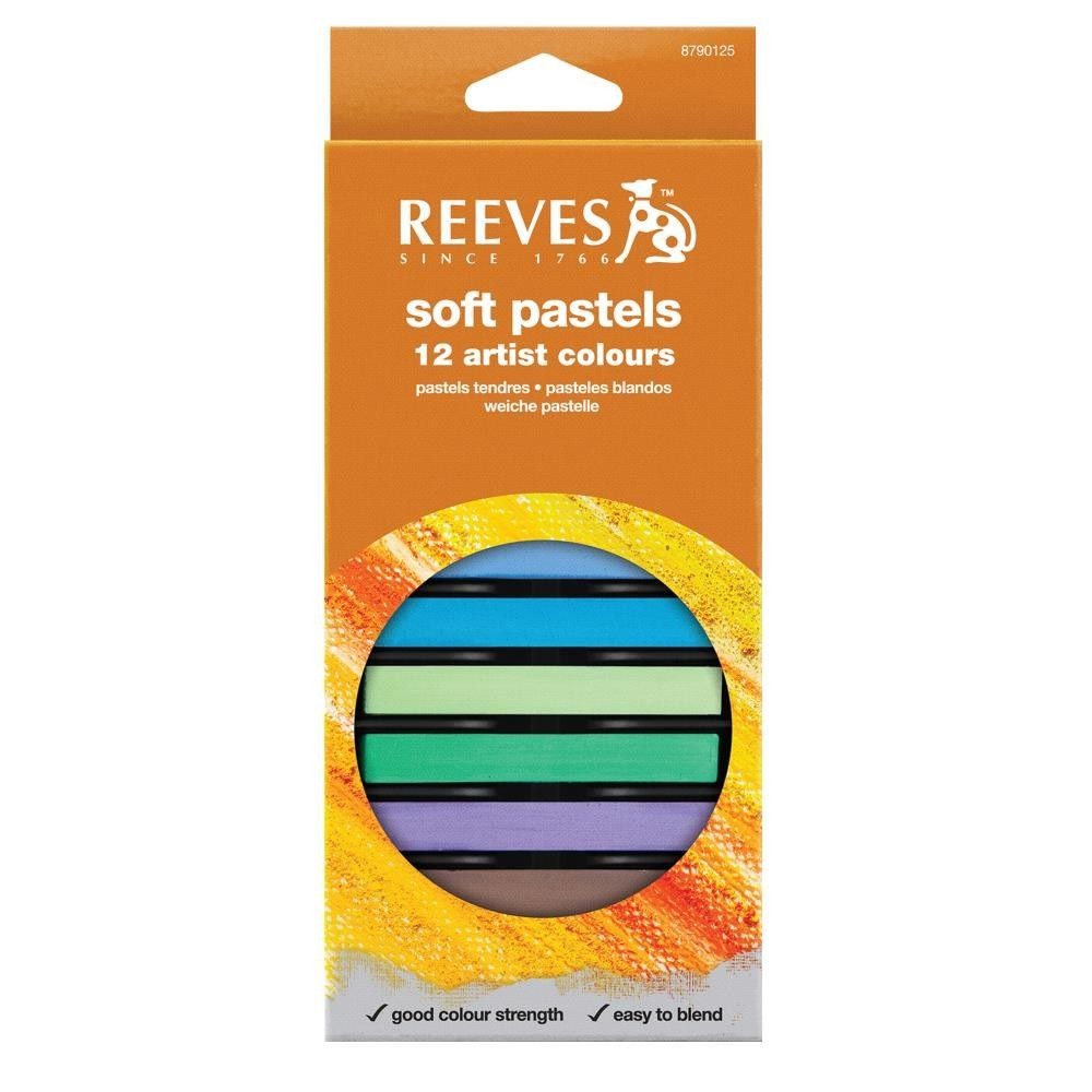 Set Pastel tiza Reeves 12 unidades
