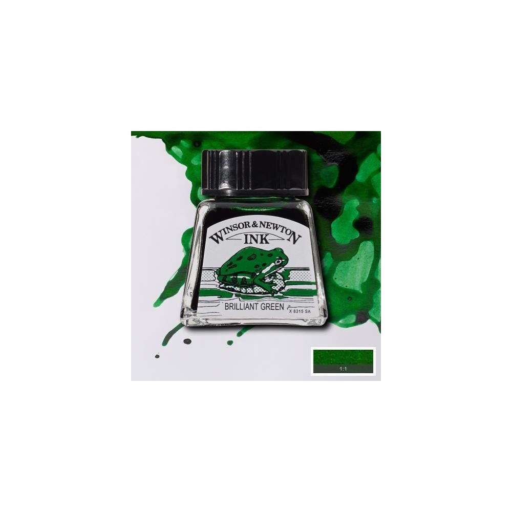 Tinta W&N verde brillante
