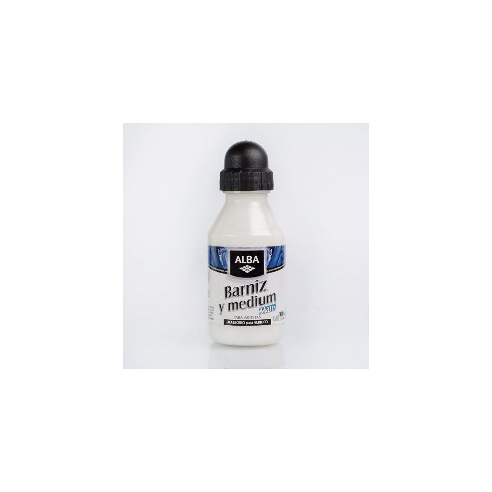 Barniz y Medium Alba Mate 100ml