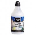 Barniz y Medium Alba Brillante 500ml