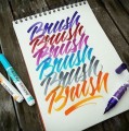 Brushpen Ecoline Green 5