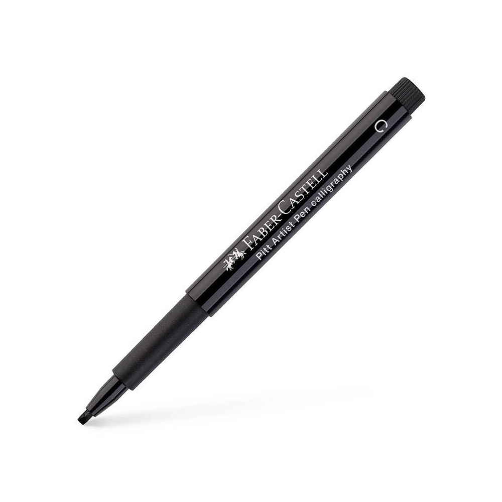 Marcador Calligraphy Faber Castell Negro