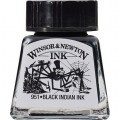 Tinta W&N indian Ink negro