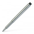Marcador Metallic Faber Castell plata