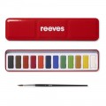 Acuarelas Revees 12 pastillas tin