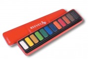 Acuarelas Revees 12 pastillas tin