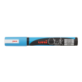 Marcador Uni Chalk PC5M azul claro