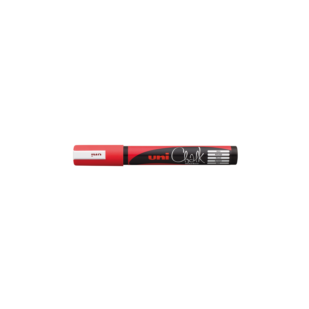 Marcador UniChalk 5M rojo