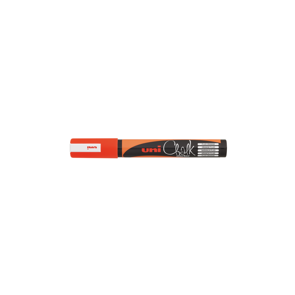 Marcador UniChalk 5M naranja