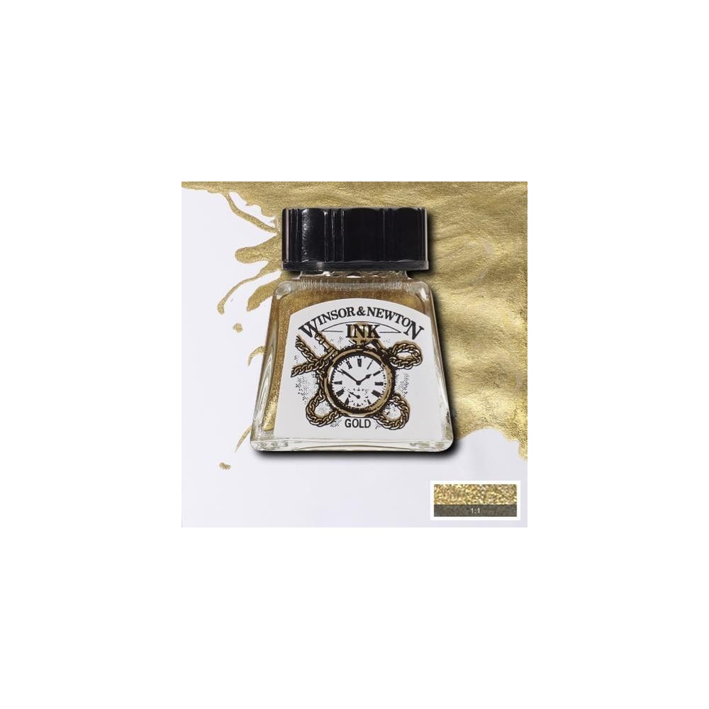 Tinta W&N oro