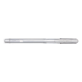 Boligrafo gel Uniball blanco