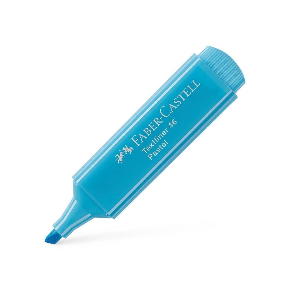 Resaltador Pastel Faber Castell Celeste