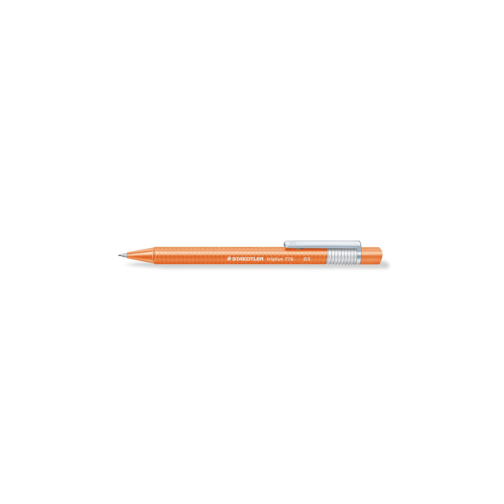 Portaminas Staedtler triplus 776 0,5 naranja