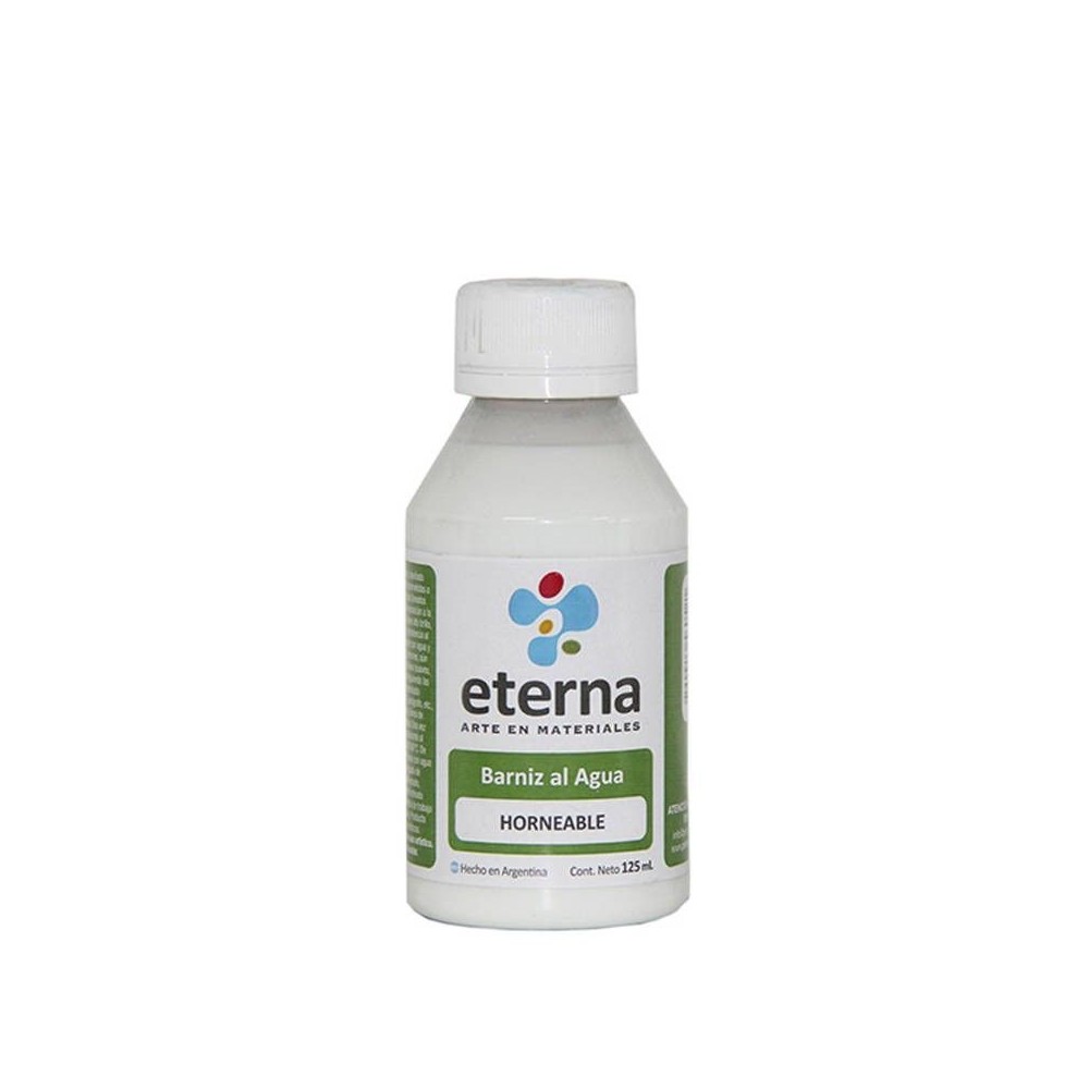 Barniz al agua horneable Eterna 125ml
