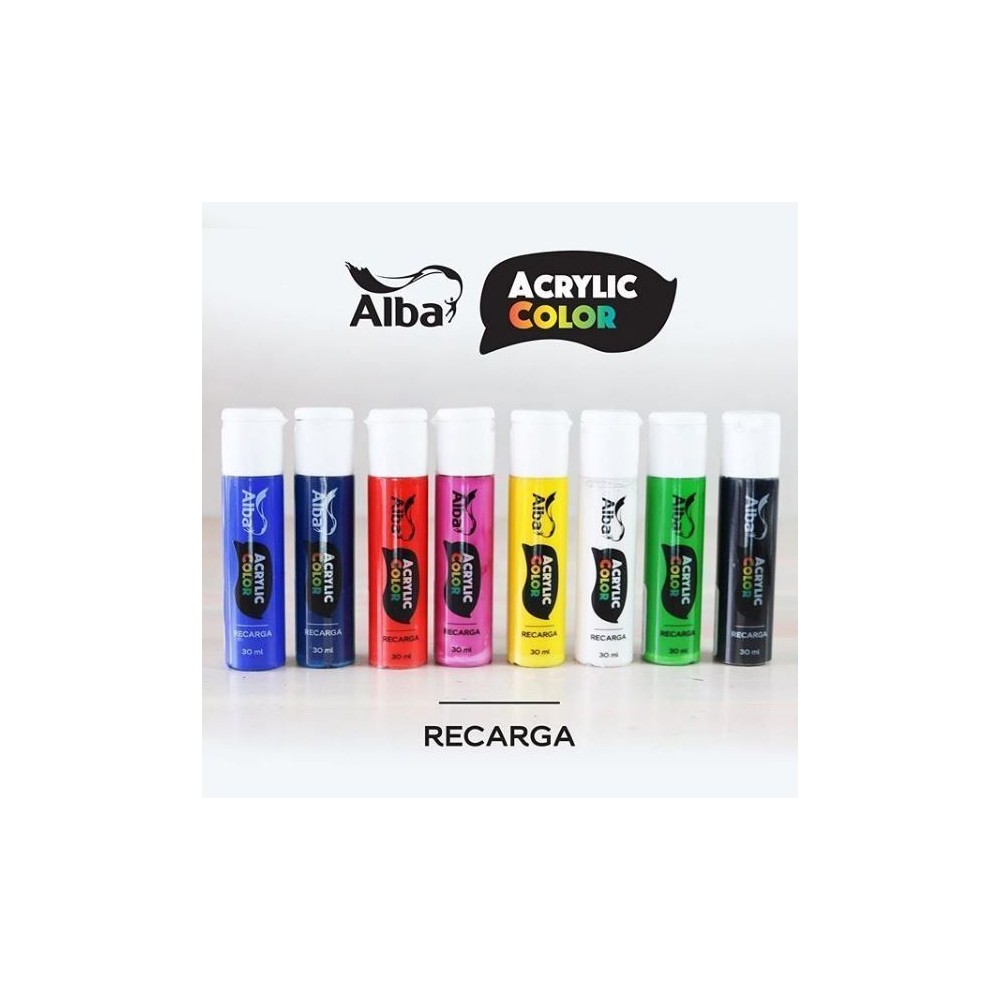 Recarga Acrylic color 5 unidades