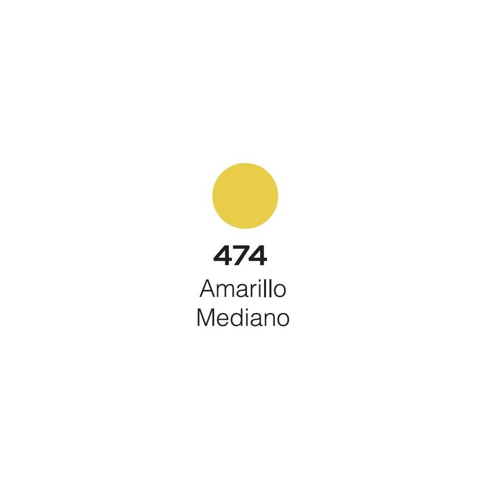 Recarga Acrylic color Amarillo mediano 30ml