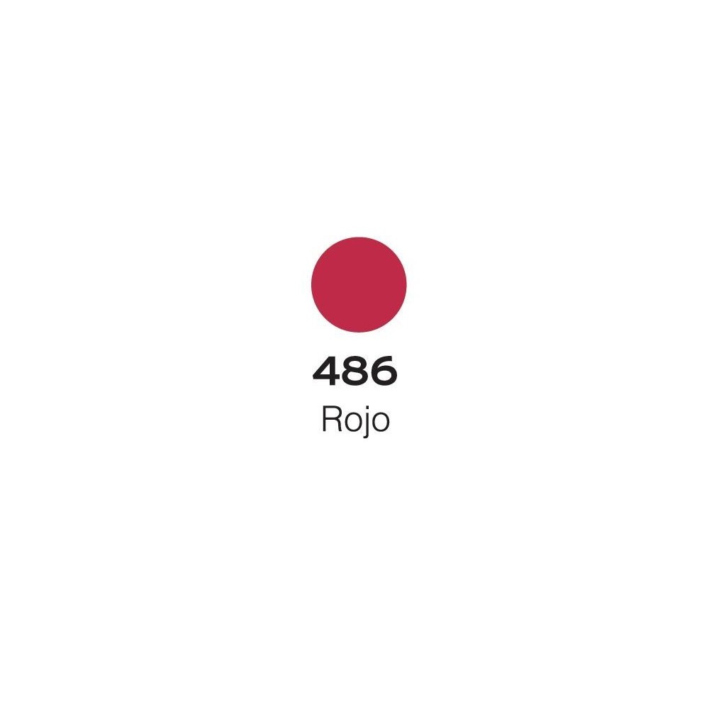 Recarga Acrylic color Rojo 30ml