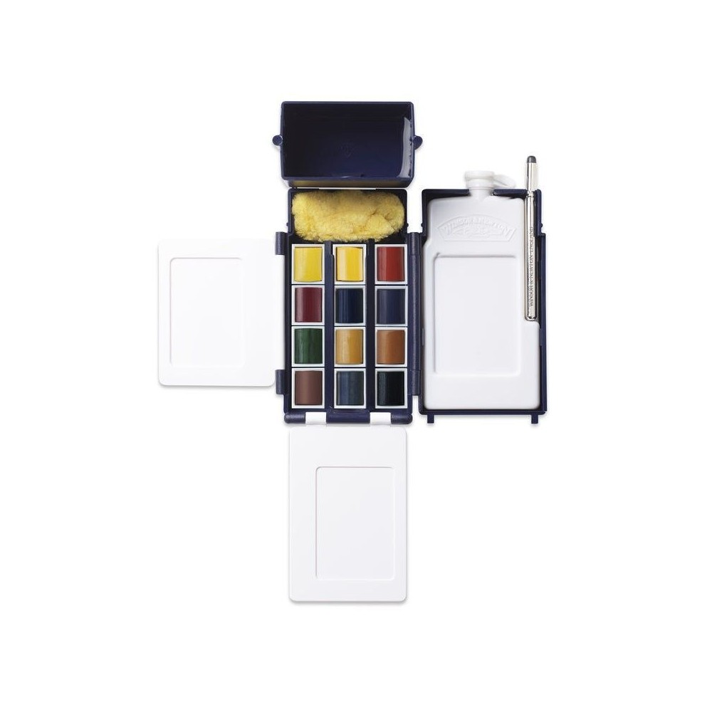 COTMAN WATER COLORS FIELD BOX 12
