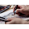 Lapices Derwent Tinted Charcoal 6 unidades