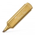 Resaltador Metálico Glamoroso Oro Faber Castell