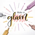 Resaltador Metálico Glamoroso Oro Faber Castell