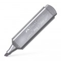 Resaltador Metálico Glamoroso Plata Brillante Faber Castell