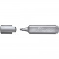 Resaltador Metálico Glamoroso Plata Brillante Faber Castell