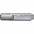 Resaltador Metálico Glamoroso Plata Brillante Faber Castell