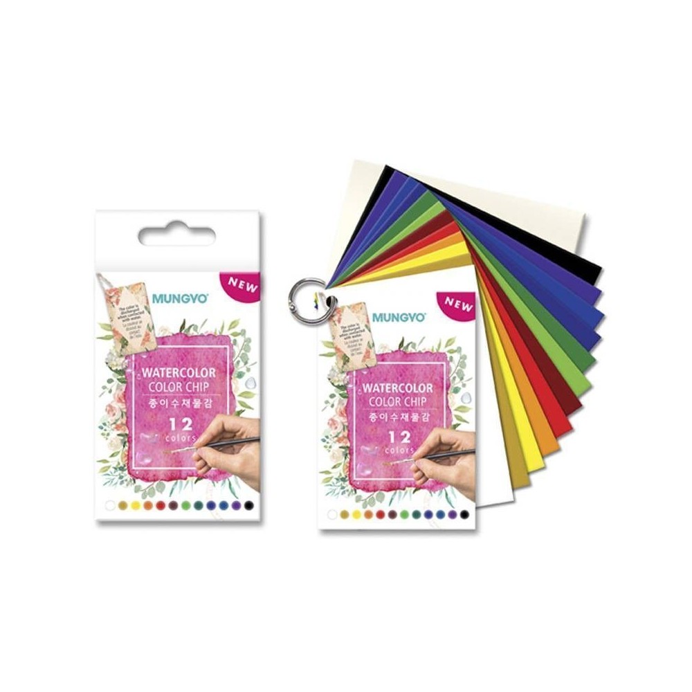 Acuarelas Mungyo Color Chip