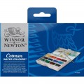 Estuche Cotman W&N 12 pastillas enteras