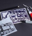 Plancha de linoleo 20 x 15 cm 3.2 mm