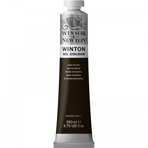 Oleo Winsor & Newton 200ml Negro de Marfil