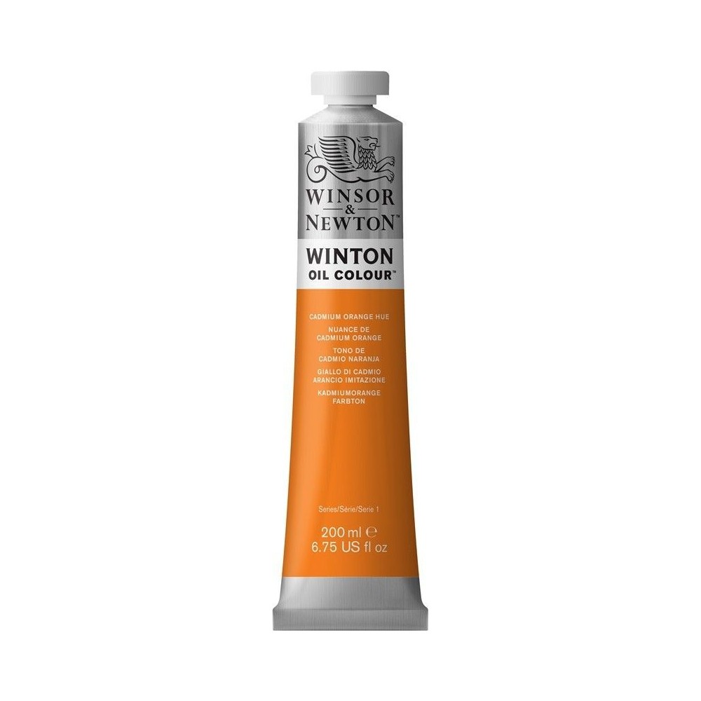 Oleo Winsor & Newton 200ml Naranja de Cadmio