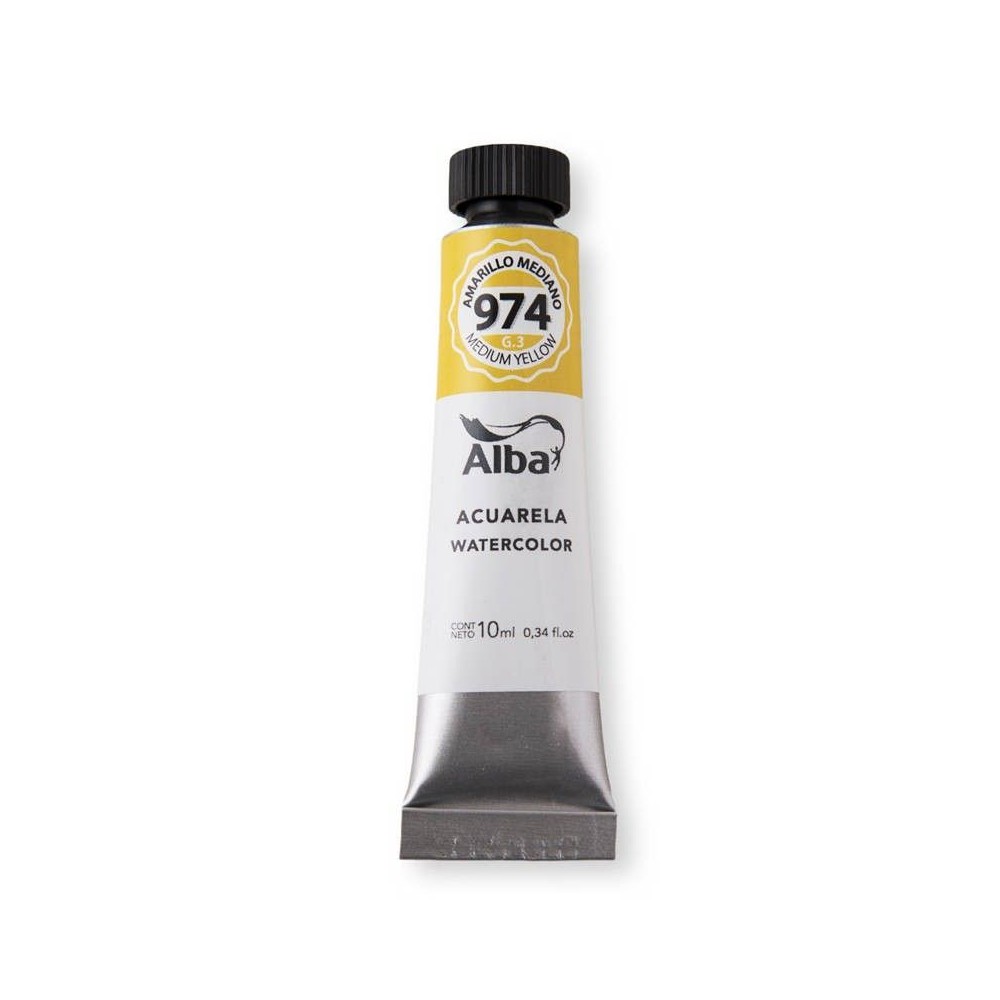 Acuarela Alba Amarillo Mediano G3 10ml