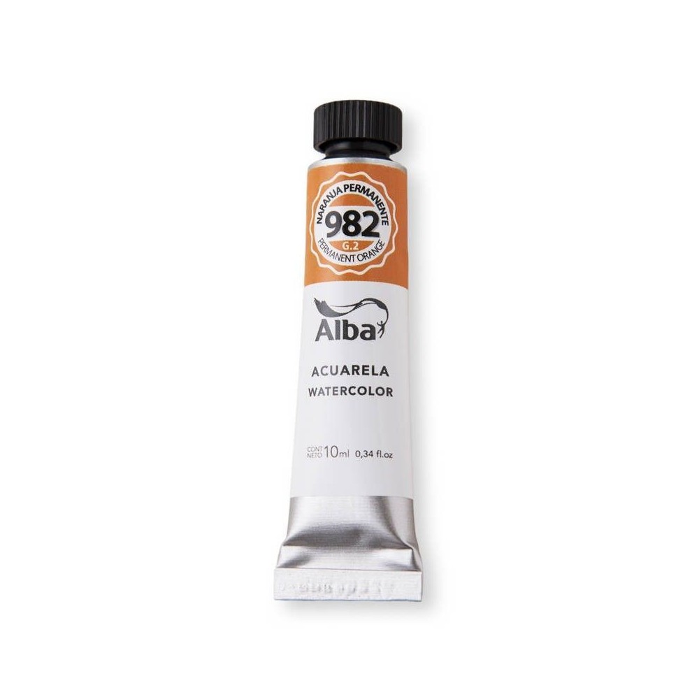 Acuarela Alba Naranja Permanente G2 10ml