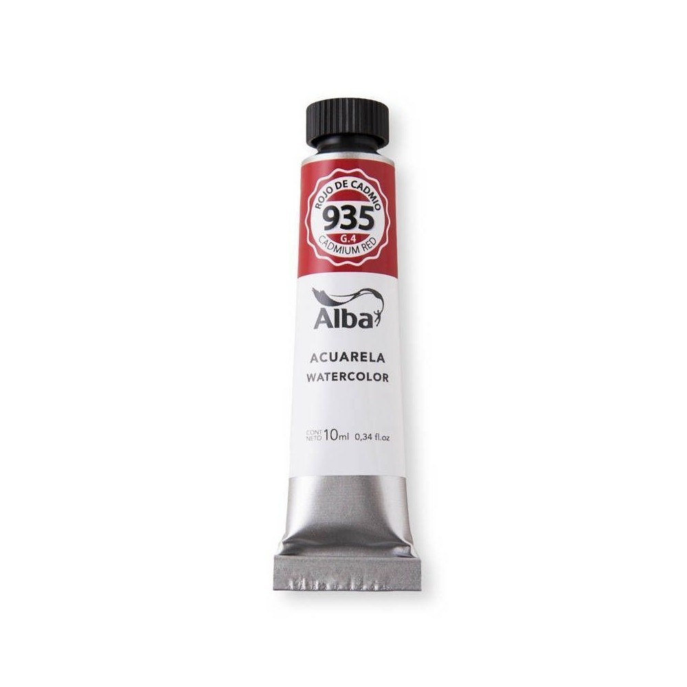 Acuarela Alba Rojo de Cadmio G4 10ml