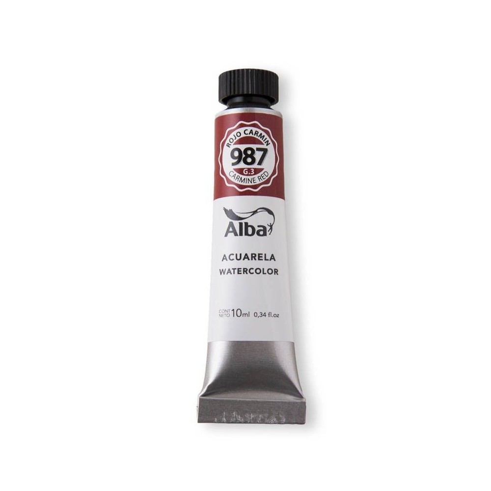 Acuarela Alba Rojo Carmin G2 10ml