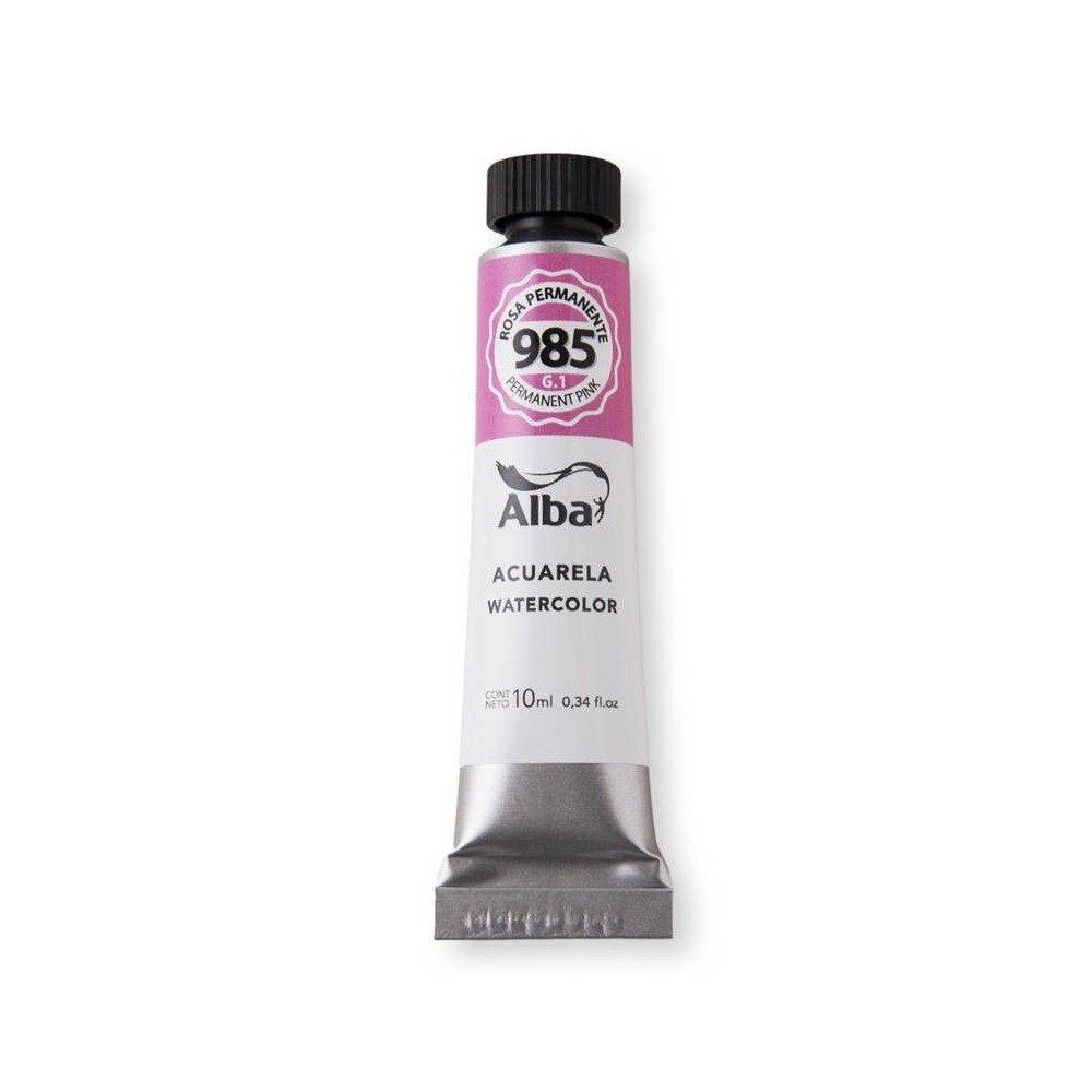 Acuarela Alba Rosa Permanente G1 10ml