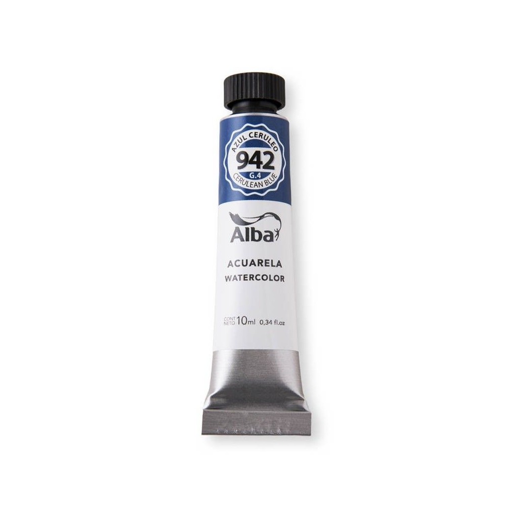 Acuarela Alba Azul Ceruleo G4 10ml