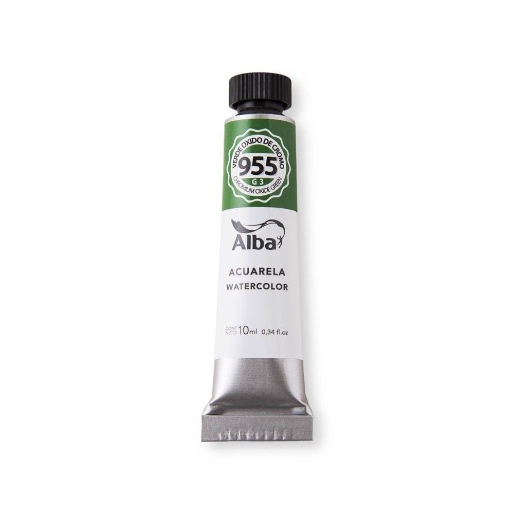 Acuarela Alba Verde Oxido de Cromo G3 10ml