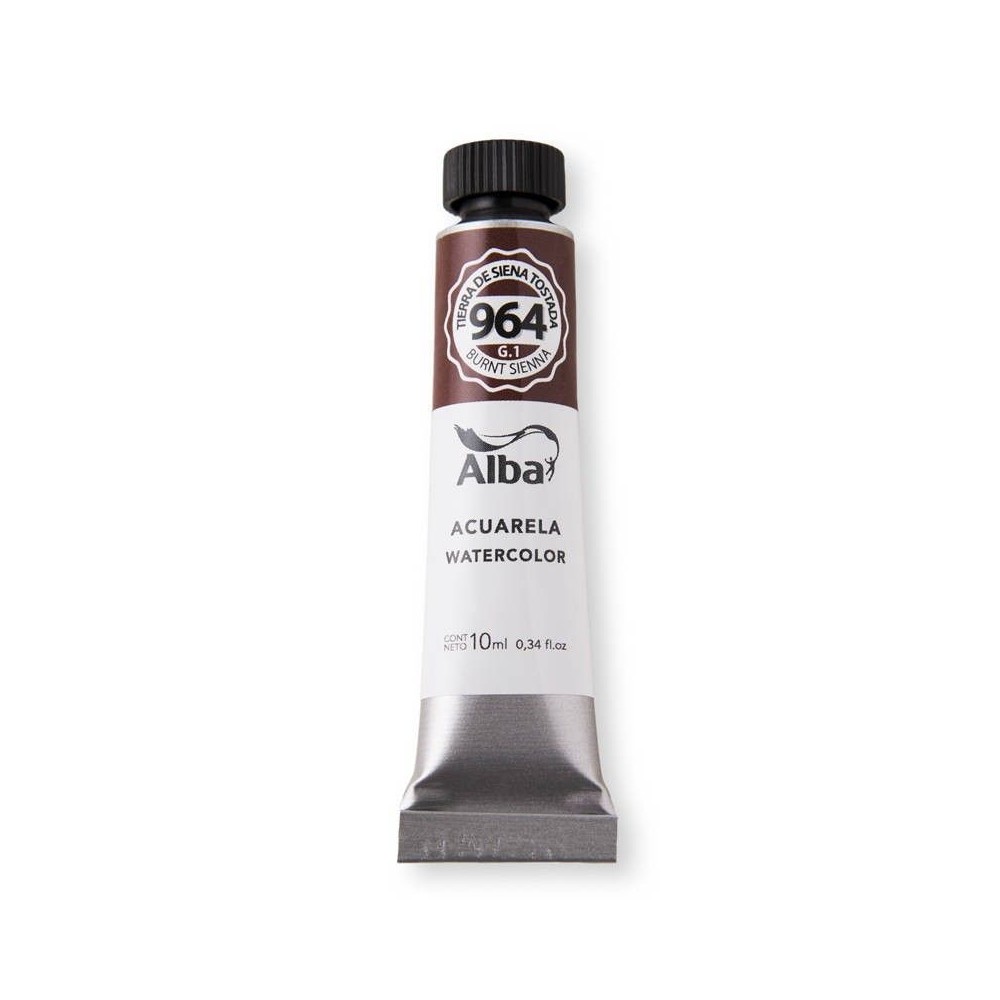 Acuarela Alba Tierra de Siena Tostada G1 10ml