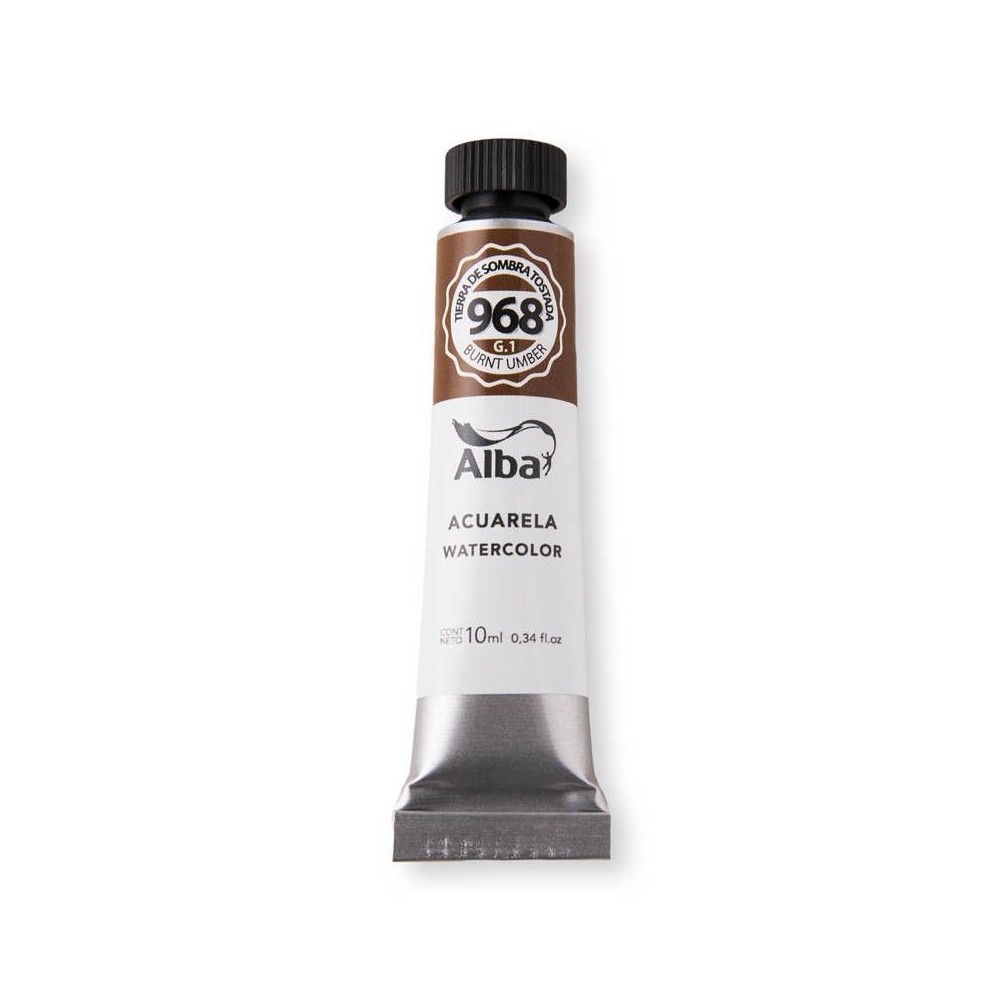 Acuarela Alba Tierra de Sombra Tostada G1 10ml